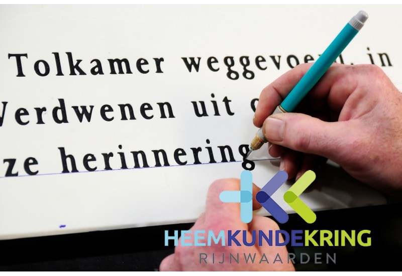 Het vervaardigen van de plaquette van Northeimer Coll. HKR (10)
